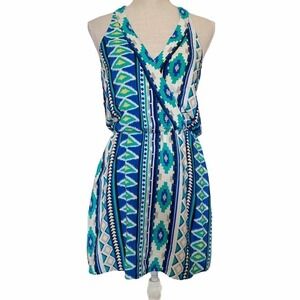 Parker multicolor 100% Silk dress size S